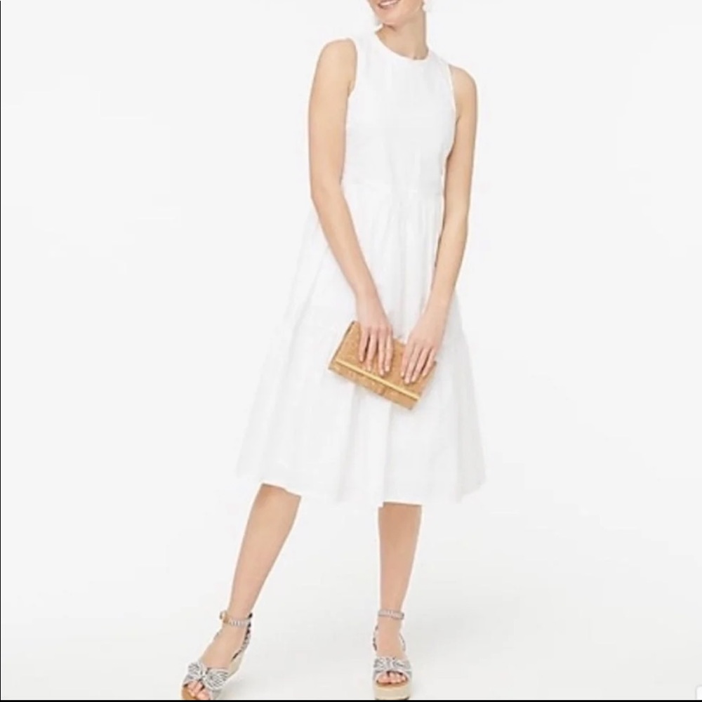 Sleeveless Tiered Dress j crew